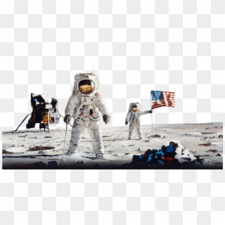 Astronaut Png Background Image - Will Humans Go To The Moon Again, Transparent Png