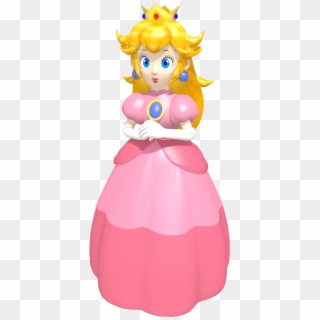 Princess Peach Clipart Original Design - Super Mario 64 Ds Princess Peach, HD Png Download