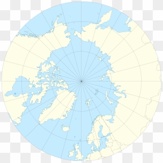 Open - Arctic Map Svg, HD Png Download