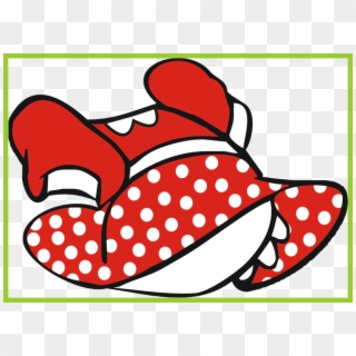Jpg Royalty Free Minnie Mouse Shoes Clipart - Minnie Mouse Dress Clipart, HD Png Download