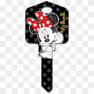 D83 - Minnie Mouse - D83 - Minnie Mouse House Keys, HD Png Download