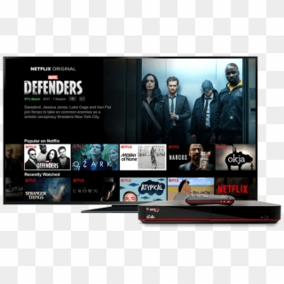 Netflix On Dish - Dish Latino Tvs, HD Png Download