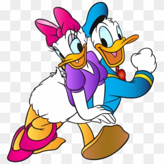 Daisy And Donald Duck - Donald Duck Daisy Duck, HD Png Download