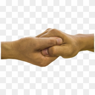 Hands - Two Holding Hands Png, Transparent Png