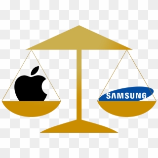 Jury Punishes Samsung For Copying Apple - Samsung, HD Png Download