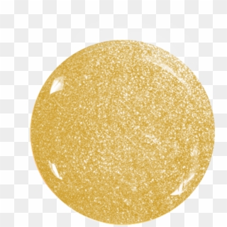 Gold Glitter Circle Png - Le Mini Macaron, Transparent Png