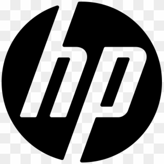 Samsung Logo Black And White - Hp Logo Black And White, HD Png Download