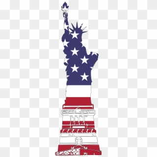 Big Image - Usa Statue Of Liberty Clipart, HD Png Download