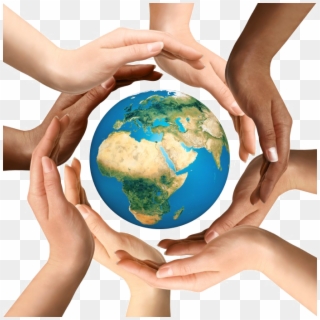 Earth In Hands Png, Transparent Png