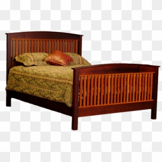 Wooden Bed Png - Bed, Transparent Png