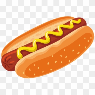 Breakfast Hot Dog Fast Food Clip Art - Hot Dog Vector Png, Transparent Png