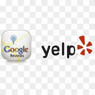 Google Reviews And Yelp Logos - Google Maps, HD Png Download