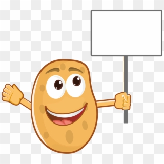 This Free Icons Png Design Of Anthropomorphic Potato, Transparent Png