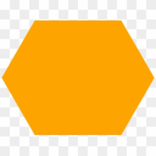 Yellow Hexagon Png, Transparent Png