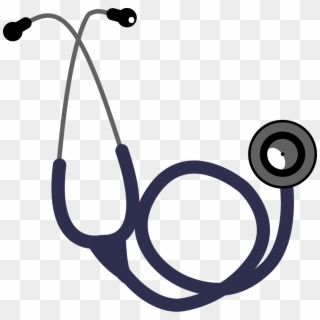 Single Head Stethoscope - Rod Of Asclepius And Stethoscope, HD Png Download