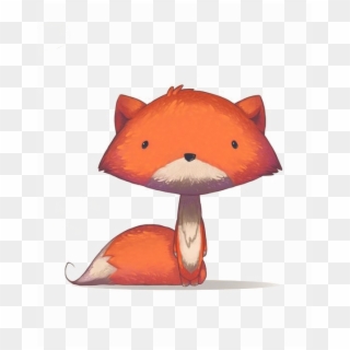 Baby Fox Png Image Background - Illustration Fox, Transparent Png