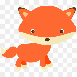 Baby Fox Png Image - Cute Red Fox Clipart, Transparent Png