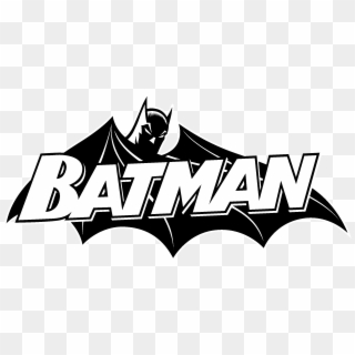 Batman Logo Black And White - Batman, HD Png Download