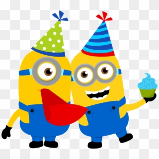 Transparent Minion Png Image - Birthday Clipart Minions, Png Download