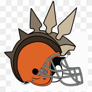 Cleveland Browns New Vs Old Logo , Png - Delaware Blue Hens Football Uniform, Transparent Png