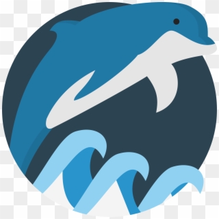 2000 X 2000 8 - Dolphin Icon, HD Png Download