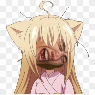Anime Cat Ears Png - Cartoon, Transparent Png