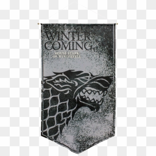 Game Of Thrones - Winter Is Coming Banner, HD Png Download