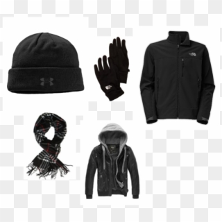 Winter Gear Collage - Winter Clothes Png, Transparent Png