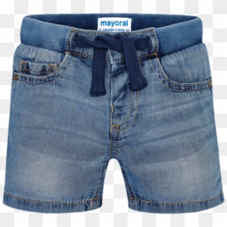 Basic Denim Bermudashort - Къси Дънкови Панталони За Момче, HD Png Download