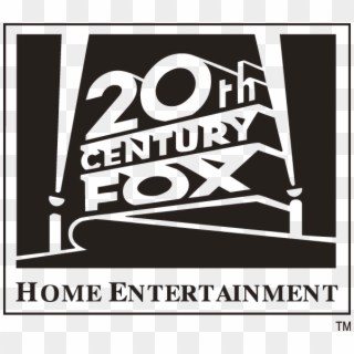 20th Century Fox Home Entertainment Logo Black, HD Png Download
