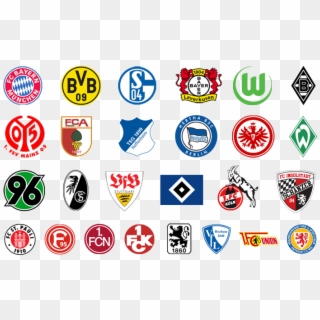 Meffert Bundesliga Trikots - Bundesliga Farben, HD Png Download