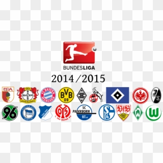 All About Bundesliga - Bundesliga Team Logos 2017, HD Png Download