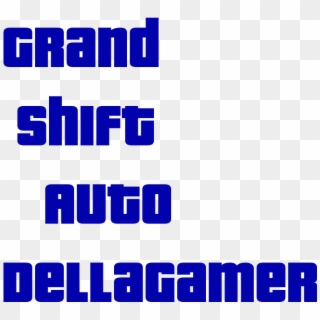 Grand Theft Auto Font And Logo - Gta, HD Png Download