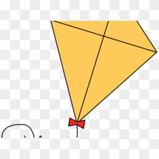 Kite Clipart Yellow - Triangle, HD Png Download