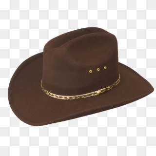 Cowboy Hat Png Images - Trilby Brown Hat Lock, Transparent Png
