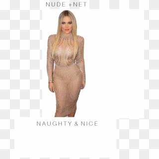 Khloe Kardashian Net Skirt - Gown, HD Png Download