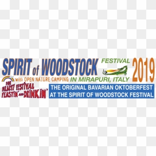 Spirit Of Woodstock Festival Logo - Woodstock Festival, HD Png Download