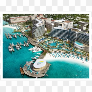 Rendered Arial View Of Margaritaville Resort Nassau, - Margaritaville Resort, HD Png Download