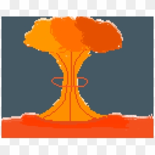Atomic Explosion - Illustration, HD Png Download