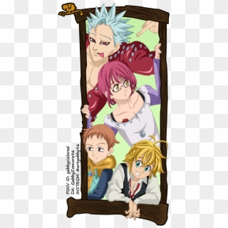 Image Id - - The Seven Deadly Sins, HD Png Download