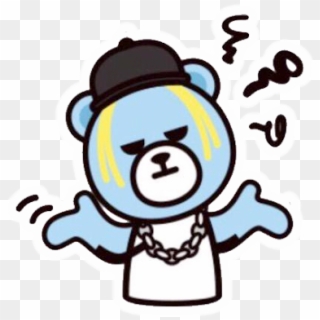 #krunk #yg #ygent #kpop #bear #stickers #png - Krunk Yg Png, Transparent Png