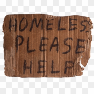 I See These Signs As Signposts Of My Own Journey, Inward - Homeless Please Help Sign, HD Png Download