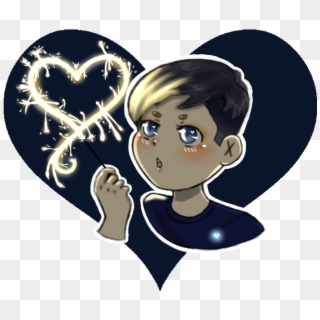 Glowing Hearts 💛 Sorry This Is A Bit Late My Drawing - Cartoon, HD Png Download