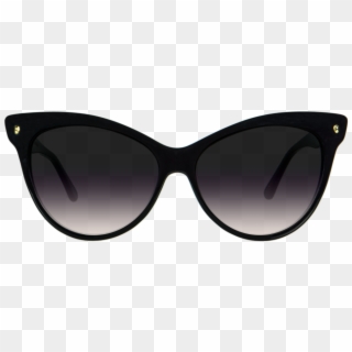 Glasses With Butterflies - Cat Eye Sunglass Png, Transparent Png