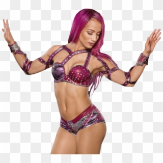 Wwe Raw Women Champion - Sasha Banks On Smackdown, HD Png Download