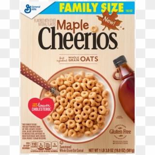 Maple Cheerios Gluten Free Cereal, - Maple Cheerios, HD Png Download