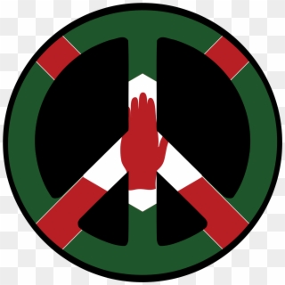 Northern Ireland Peace Symbol Flag 4 Saint Patricks - Northern Ireland Peace Symbol, HD Png Download