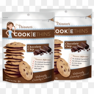 Thinster's Cookie Thins - Baking, HD Png Download