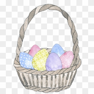 Eggs Vector Basket - Easter Egg, HD Png Download