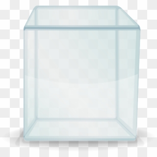 #mq #glass #white #cube - Transparent Glass Box Png, Png Download